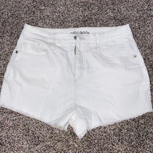 Target white shorts kind of high waisted